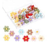 BQRKOTM Decorativo Chinchetas,20 Piezas Chinchetas de Flores Chinchetas Multicolores,pasadores Decorativos Push Pins Chinchetas Memo Chinchetas Decorativas para hogar Escuela y Uso Oficina