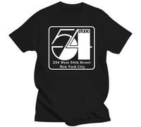 BQRTCCVV Mens Clothing Studio 54 Logo Retro Famous Disco NYC Men's T-Shirt Black 3XL