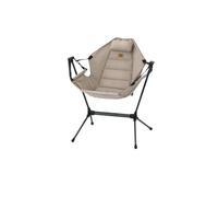 BQRTVXSD Compatible con Mecedora Plegable de aleación de Aluminio Naturehike, ángulo Ajustable con Almohada, rodamiento de 150kg for Viajes de Camping(Khaki)