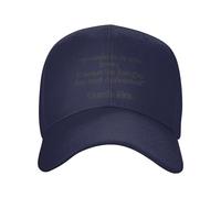 bqsjduidnc Charlie Kirk Freedom is Not Free, It Must Be Fought for and Defended Gorra de béisbol unisex para hombres y mujeres, azul marino, Talla única