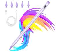 BQSS Lápiz para iPad 2018-2025- Carga Rápida, Precisión de Píxeles y Baja Latencia, Inclinación & Rechazo de Palma & Adsorción Magnética, para iPad 6-11, Pro 11/12.9"/13"/M4, Air 3/4/5/M2, Mini 5/6