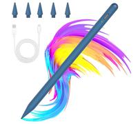 BQSS Lápiz para iPad 2018-2025- Carga Rápida, Precisión de Píxeles y Baja Latencia, Inclinación & Rechazo de Palma & Adsorción Magnética, para iPad 6-11, Pro 11/12.9"/13"/M4, Air 3/4/5/M2, Mini 5/6