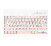 BQSS Teclado inalámbrico, Teclado Italiano QWERTY Teclado inalámbrico Bluetooth Rechargeable, para Samsung/iOS/Android/Windows/Teléfonos