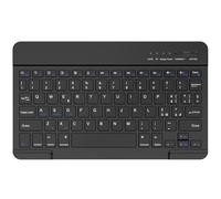 BQSS Teclado inalámbrico, teclado italiano QWERTY Teclado inalámbrico Bluetooth Rechargeable, para Samsung/iOS/Android/Windows/Teléfonos