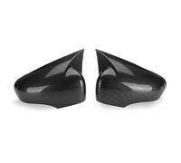 BQWOZTHS Pegatina para Tapa de Espejo retrovisor Lateral de Coche, embellecedor de Puerta Exterior de Fibra de Carbono, para Renault Clio 4 MK4 2012-2019