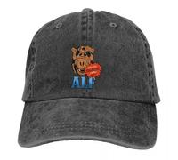 BQWRUUYM ALFThe Animated SMulticolor Hat Peaked Men Women's Cowboy Cap Retro TV Baseball Caps Personalizado Visor Protect Hats