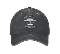BQWRUUYM B-17 Flying Fortress Gorra de béisbol de Estilo Unisex Avión de Combate WW2 War Pilot Aircraft Avión Gorras de Mezclilla desgastadas Gorra Clásico