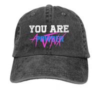 BQWRUUYM Eres una Gorra de béisbol para Hombres Sombreros de Vaquero Visera para Mujer Protección Snapback Gorras de Juego Arcane