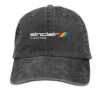 BQWRUUYM Gorra de Algodón Lavado Unisex Computer Spectrum ZX Gorra de Béisbol Vi ntage Casual Deportes al Aire Libre
