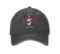 BQWRUUYM Gorra de béisbol Estilo Unisex DM Memento Mori Depeche Mode Gorras de Mezclilla desgastadas Sombrero Vintage al Aire Libre Todas Las Estaciones Ropa de Viaje