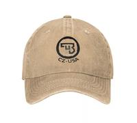 BQWRUUYM Gorra de béisbol Unisex Ceska Zbrojovka CZ Firearms Guns Distressed Denim Washed Hats Gorra Retro Outdoor Running Golf Snapback