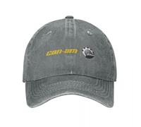 BQWRUUYM Gorras de béisbol Can I Am Off-Road o On-Road BRP ATV Motorcycle Distressed Denim Hats Cap Retro Outdoor Unstructured Soft Headwear