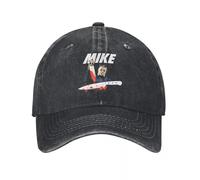 BQWRUUYM Gorras de béisbol para Hombres y Mujeres Is Doing It Halloween Horror Movie Gorra Lavada desgastada Todas Las Estaciones Gorra de Viaje Snapback