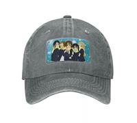 BQWRUUYM Gorras de béisbol para niñas K ON Unisex S tyle Gorra Snapback de algodón Desgastado Cómic Anime Entrenamientos al Aire Libre Gorras Sombrero