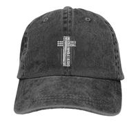 BQWRUUYM Sombreros de Vaquero de Color Puro Todo lo Que Necesito es béisbol Gorra de béisbol para Mujer Sun Visor Gorra de Camionero con Pico de Jesús Gorra de papá Camionero