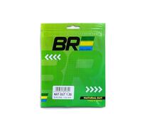 BR Pro String Cuerda de Tenis Natural Gut 1,35 mm - 2 Unidades de 6 Metros | Confort, Potencia y Control para Todos los Jugadores
