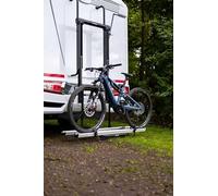 BR-Systems Bike Lift Off Road - Portabicicletas eléctrico para autocaravanas, Color Negro, 110 cm, Motor de 12 V
