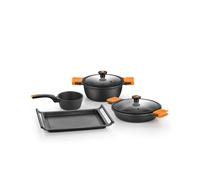 Bra Batería de cocina 4 piezas Efficient Pro Bra. Negro Variante única