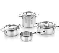 Bra Bateria De Cocina Inox 4 Pzs Signature Induccion