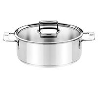 Bra Cazuela Con Tapa Cristal Signature 22 Cm - Inducción