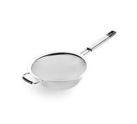 BRA | Colador 22 cm, con mango Reforzado, Acero Inoxidable 18/10, Sistema apilable, Fácil Almacenaje, Agujero en el Mango