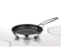 BRA Connect Sartén acero inoxidable con antiadherente Profile y tecnología Bi-Clad, apta para todo tipo de cocinas incluida inducción, libre de PFOA, espersor 4,5 mm, 28 cm