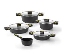 BRA Daily Pro | Batería 9 Piezas Aluminio Fundido, Inducción