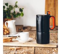 BRA - Efficient A170413 cafetera manual Cafetera italiana Negro, Naranja