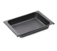 BRA Efficient Bandeja rustidera sin tapa, Negro, 41 cm