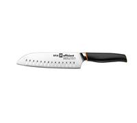 BRA Efficient Cuchillo Santoku, Acero Inoxidable, Gris, 3x5x34 cm