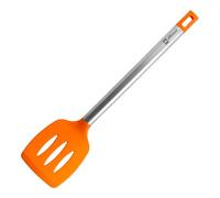 BRA Efficient | Espátula de Cocina, Acero inox, Nailon y Silicona, 36.5 cm