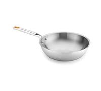 BRA Efficient Inox | Wok 28 cm, acero inoxidable, tricapa