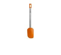 BRA Efficient Lengua Pastelera de Cocina, Acero INOX, Nailon y Silicona, Naranja, 27.5 cm