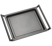 BRA Efficient Parrilla lisa, Negro, 35 cm