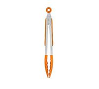 Pinza de Cocina Bra Efficient A195004 Nylon Silicona Naranja 28,5cm Mango Acero Inoxidable