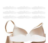 Bra Liners - 18,5 x 3,35 pulgadas Cotton Bra Liners Boob Pads | 10 piezas Moisture Dry Sheet - Moisture Wicking Cloth Breast Sweat Absorption Accessories | For Commuting Yoga Ejercises Camping