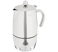 BRA Magna Cafetera Italiana 10 Tazas, Acero Inoxidable 18/10