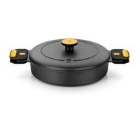 BRA Origen | Cacerola baja 28 cm, aluminio fundido, antiadherente, sin PFOA, full induction, apto para todo tipo de cocinas, incluida inducción