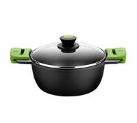 Cacerola BRA PRIOR 32 cms, con tapa cristal, alta