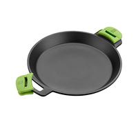 BRA Paellera, Aluminio fudido, Negro, 36 cm