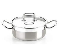 BRA Profesional Cacerola Con Tapa de acero inoxidable Profesional 26 Cm