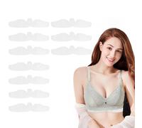 Bra Sweat Liners, Non-Woven Fabric Under Bra Liners 10 Pieces, Reusable Moisture-Wicking Pads, Soft Breathable Comfort, Skin-Friendly Absorbers, Great for Exercises, Hiking, Yoga