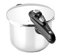BRA Vitesse | Olla Express de 9 Litros, Fabricada en Acero Inoxidable 18/10, Con 2 Programas de Cocción y Sistema de Bloqueo de Apertura, Aptas para Todo Tipo de Cocinas