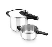 BRA A185105 olla a presión 11 L Plata