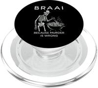 Braai: Porque asesinar está Mal, Divertido asador de Esqueletos PopSockets PopGrip para MagSafe