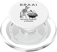 Braai, Porque asesinar está Mal, Skeleton Grill PopSockets PopGrip para MagSafe
