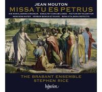 Brabant Ensemble, Stephen Rice - Mouton: Missa Tu es Petrus Import Edition by Brabant Ensemble, Stephen Rice (2012) Audio CD