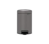 Brabantia 126260 Cubo de Basura,shine grey, 3 litros
