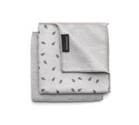 Brabantia 2 Paños limpiaplatos de microfibra Brabantia gris claro