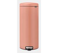 brabantia Cubo de Pedal Newicon, 30 Litros, con Cubo de Plástico - Warm Copper brabantia